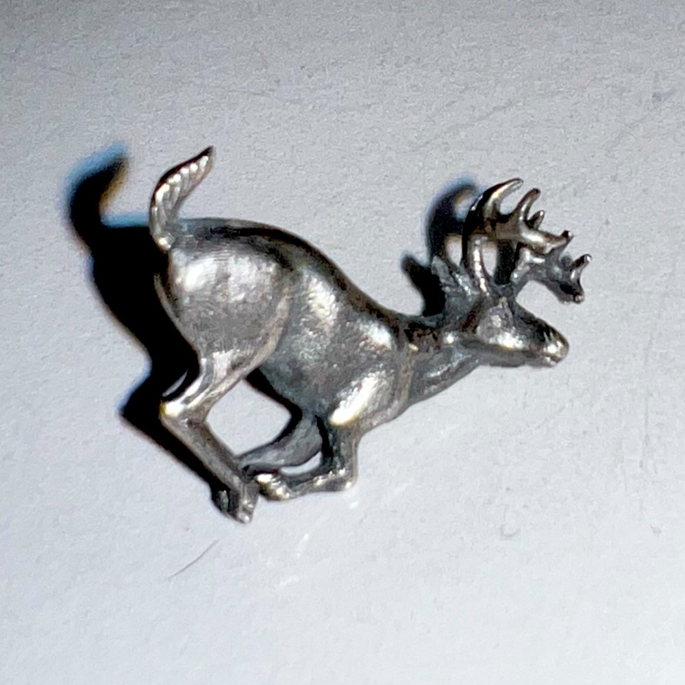 Beautiful RARE James Avery buck deer tie pin
